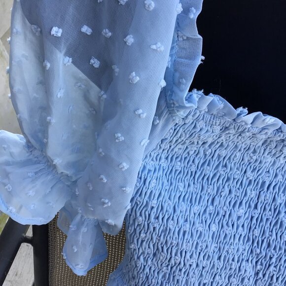 Tecrew Light baby Blue dress Size Small - Picture 4 of 4